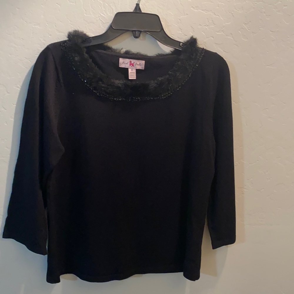 Pink poodle top